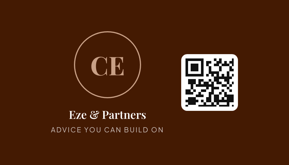 Heritage business card style, back