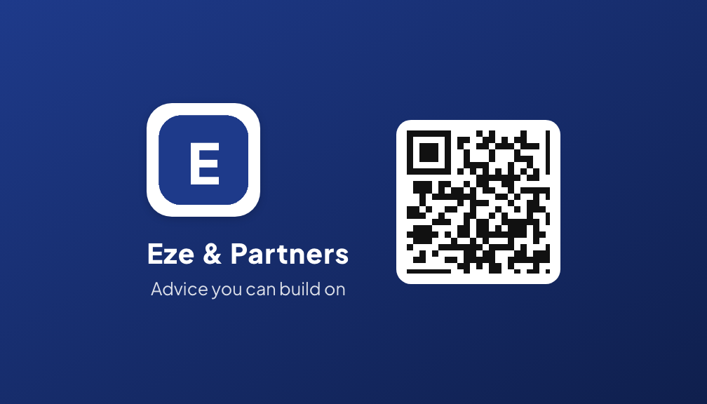 Professional business card style, back